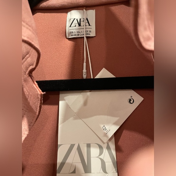 NWT Zara suede look coat - Picture 5 of 6